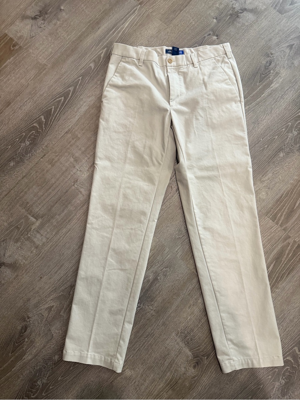 Izod Men's Light Beige Chino Pants